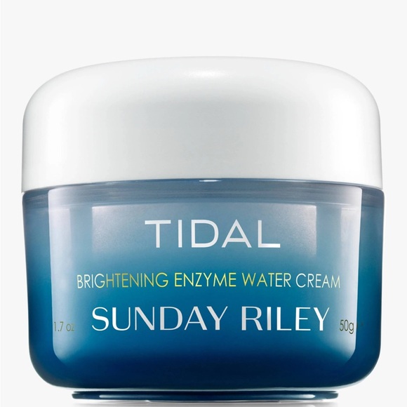 Sunday Riley Other - Sunday Riley Tidal Enzyme Water Cream - Blue and White